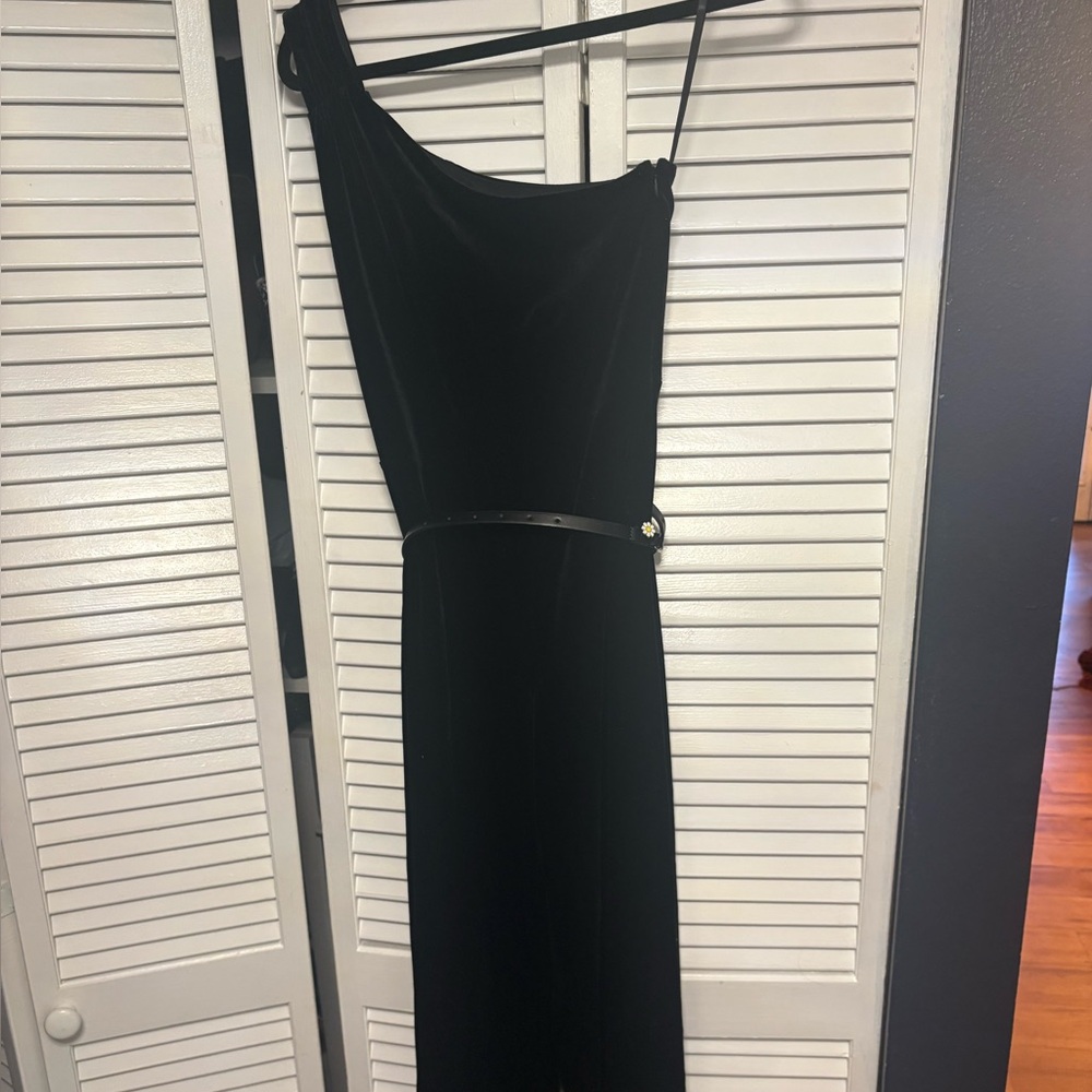 Banana Republic Elegant One Shoulder Dress in Black